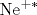 \mathrm {Ne}^{+\ast }